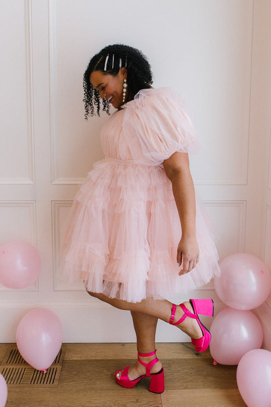 Pixie Dress in Blush-Adult