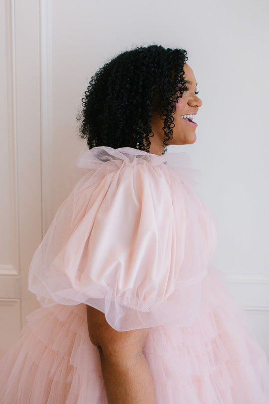 Pixie Dress in Blush-Adult