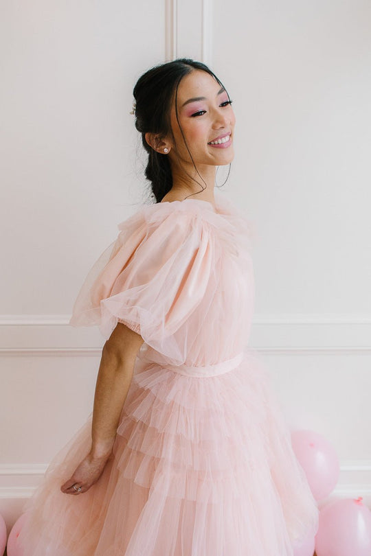 Pixie Dress in Blush-Adult