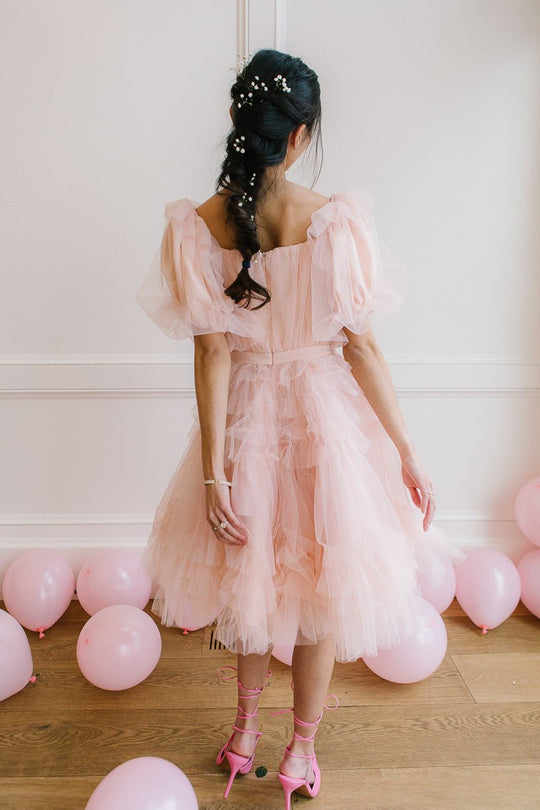 Pixie Dress in Blush-Adult