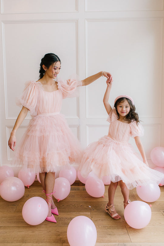 Mini Pixie Dress in Blush