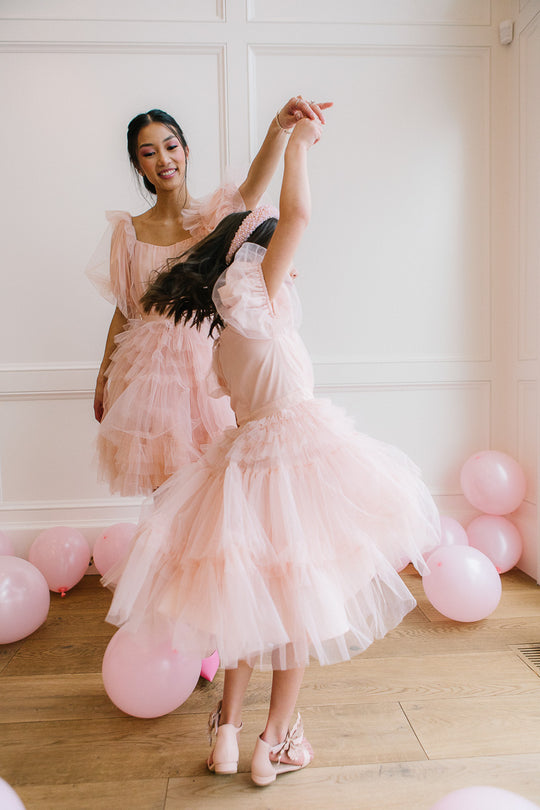 Mini Pixie Dress in Blush