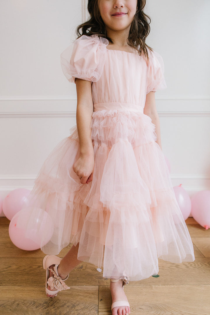 Mini Pixie Dress in Blush