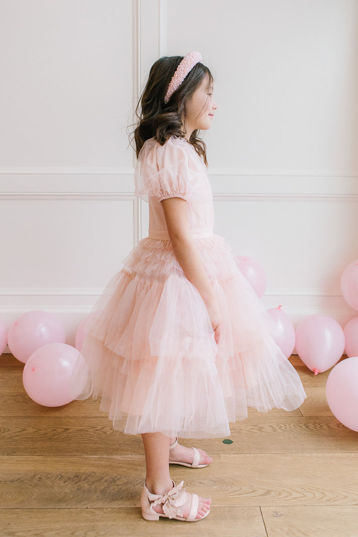Mini Pixie Dress in Blush