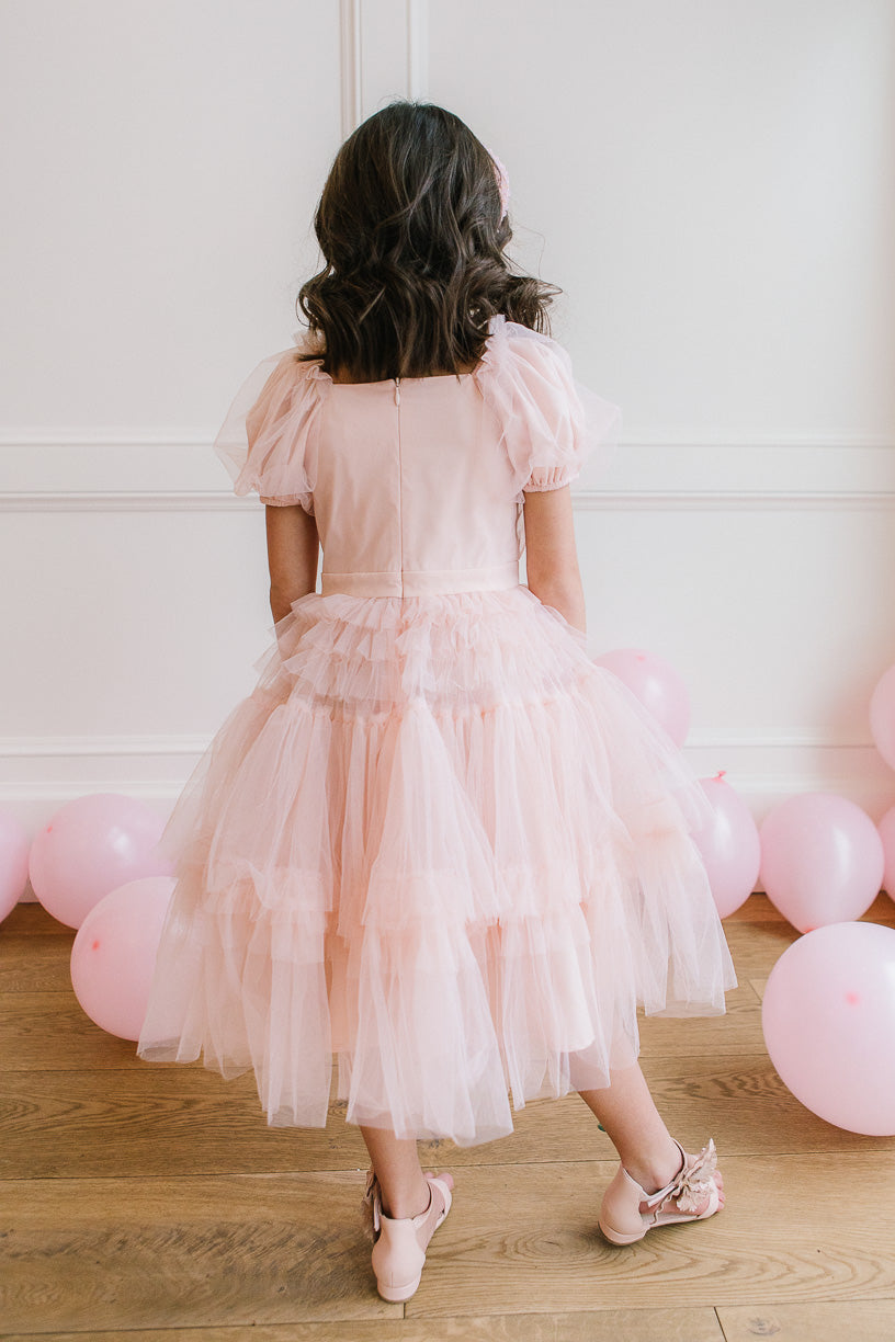 Mini Pixie Dress in Blush