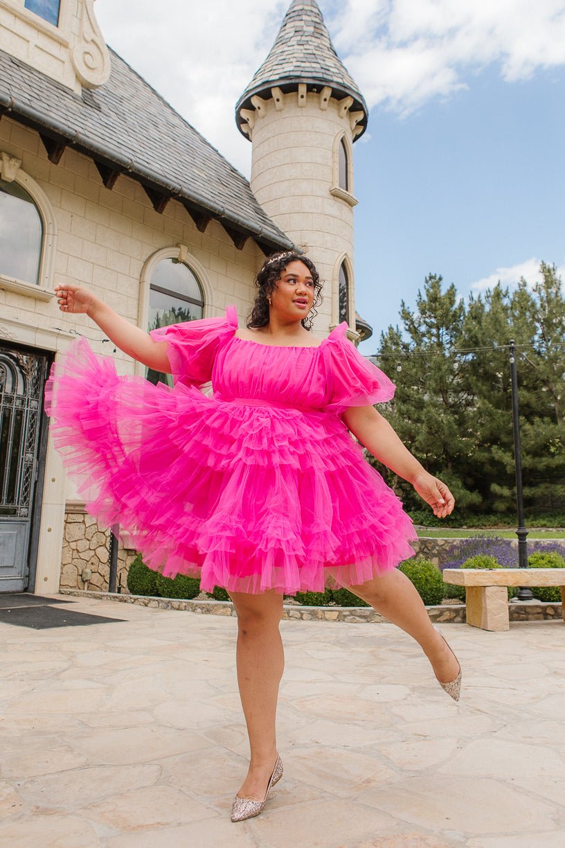 Pixie Dress in Hot Pink - FINAL SALE – Ivy City Co