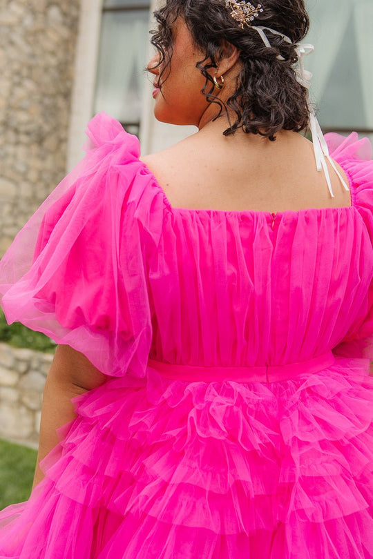 Pixie Dress in Hot Pink - FINAL SALE-Adult