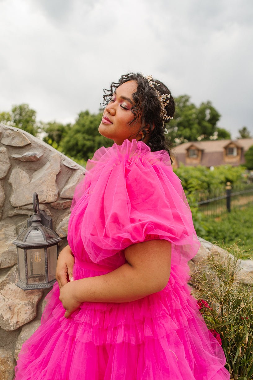 Pixie Dress in Hot Pink - FINAL SALE-Adult