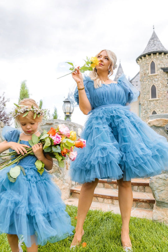 Pixie Dress in Blue - FINAL SALE-Adult