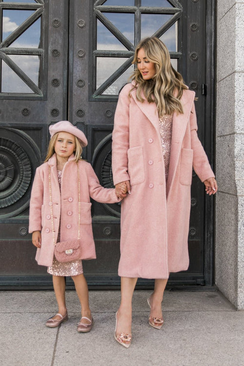 Polly Coat in Pink