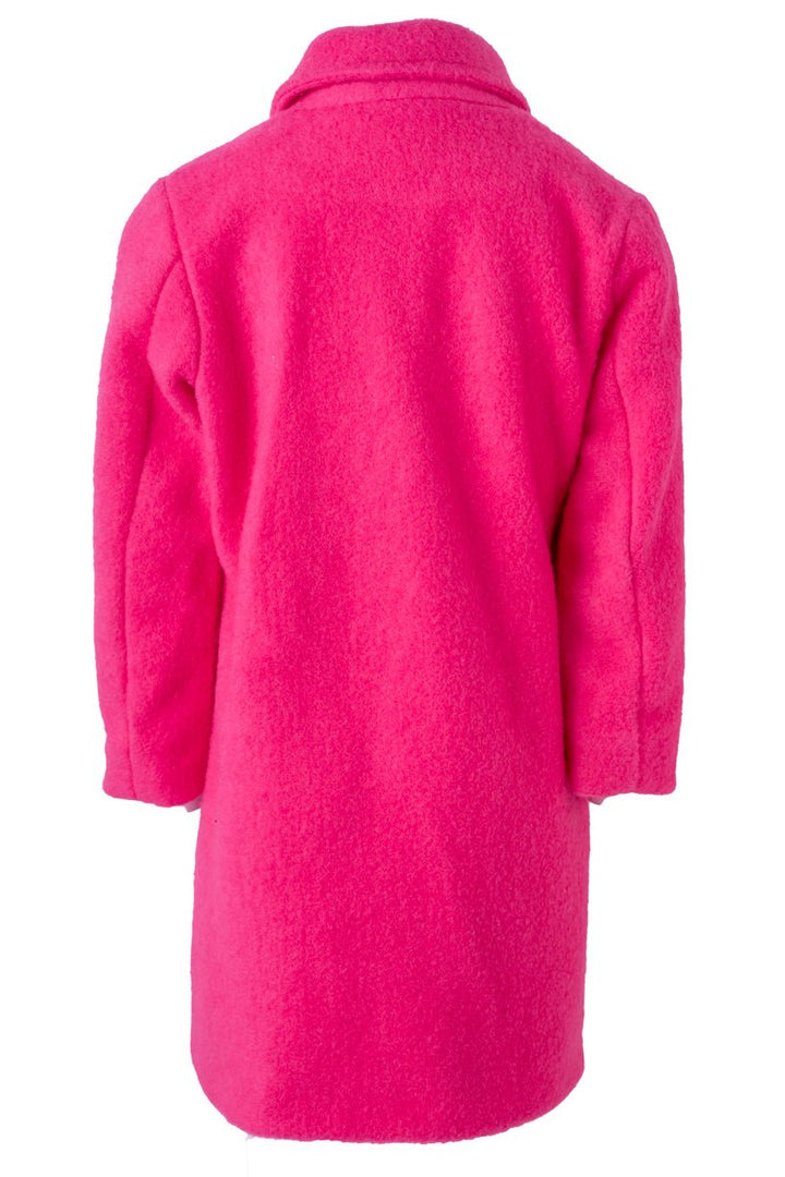 Mini Polly Coat in Hot Pink-Mini