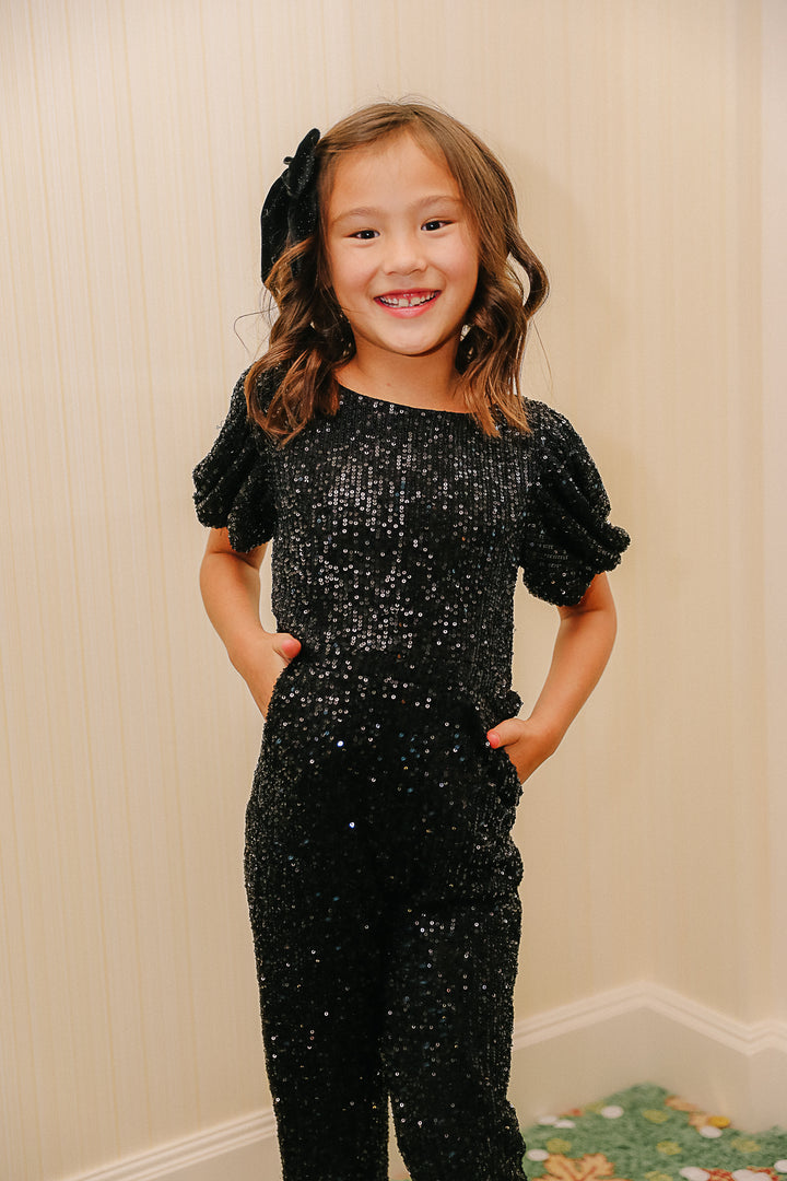 Mini Roxie Jumpsuit in Black - FINAL SALE