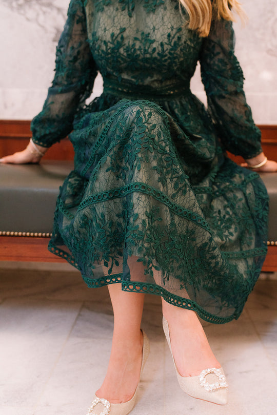 Sicily Dress in Green