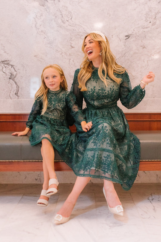 Mini Sicily Dress in Green