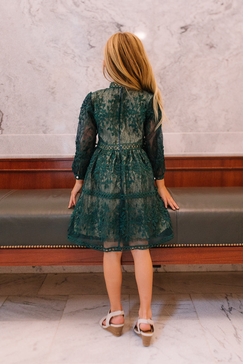 Mini Sicily Dress in Green