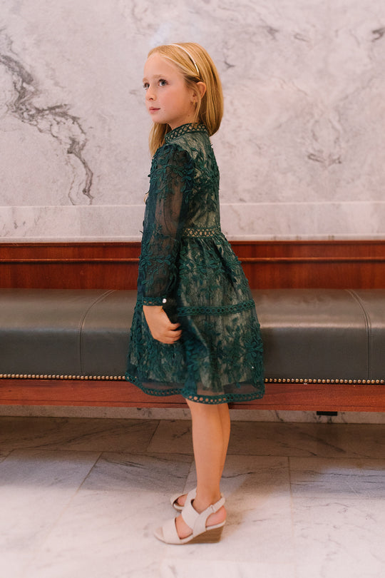 Mini Sicily Dress in Green