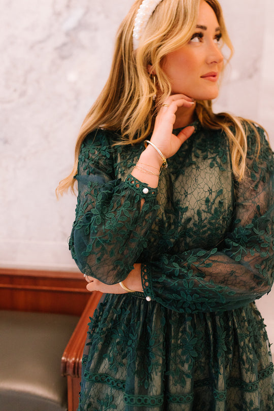 Sicily Dress in Green