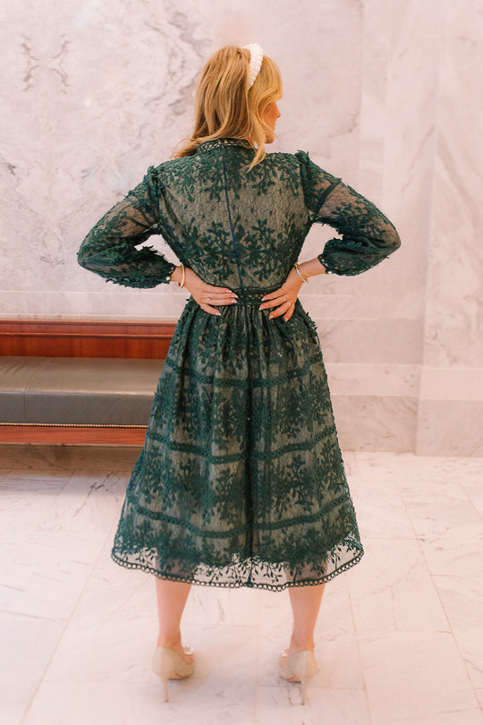 Sicily Dress in Green