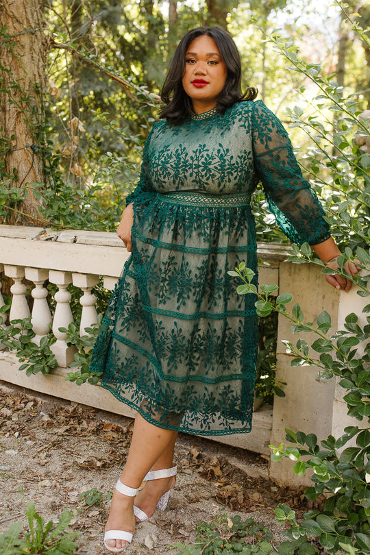 Sicily Dress in Green