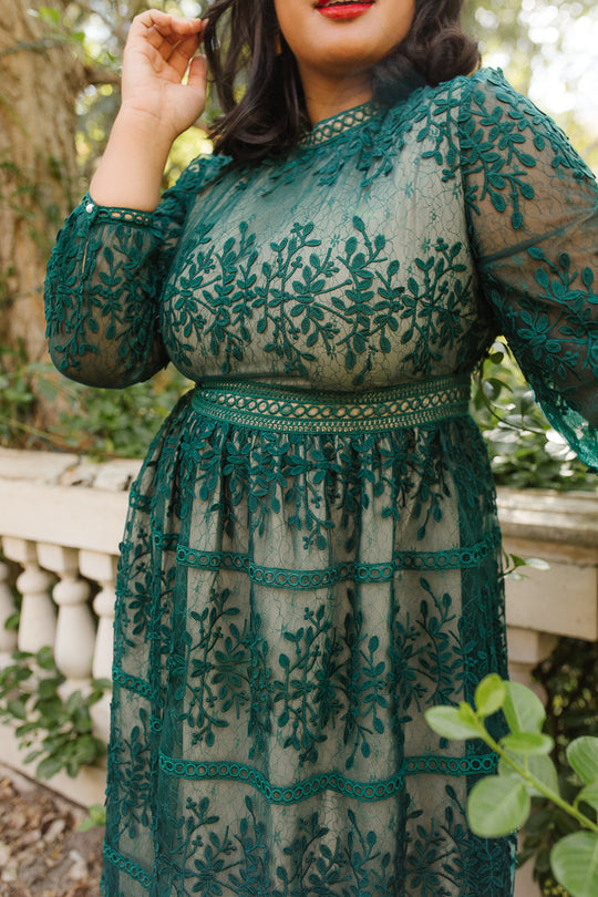 Sicily Dress in Green