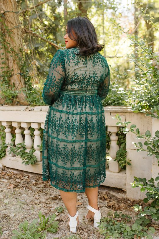 Sicily Dress in Green