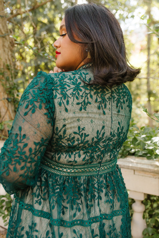 Sicily Dress in Green