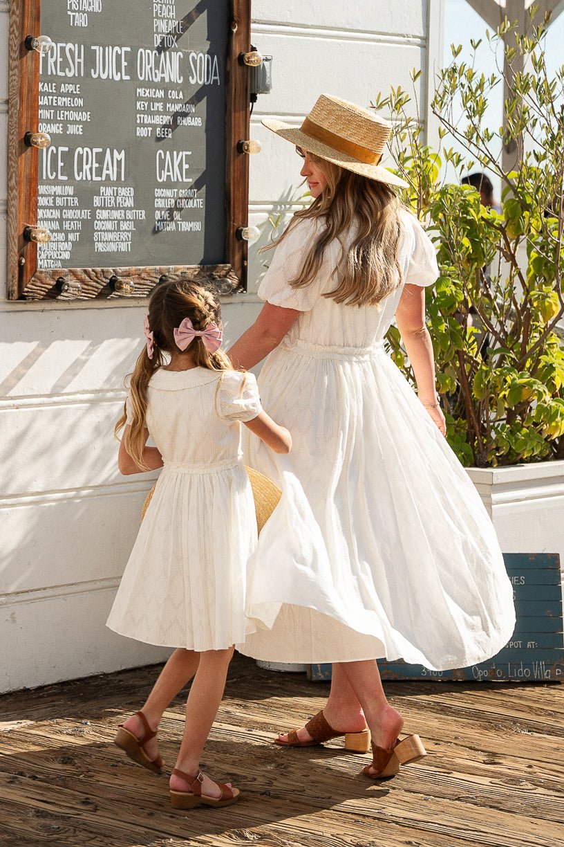 Betty Dress in White