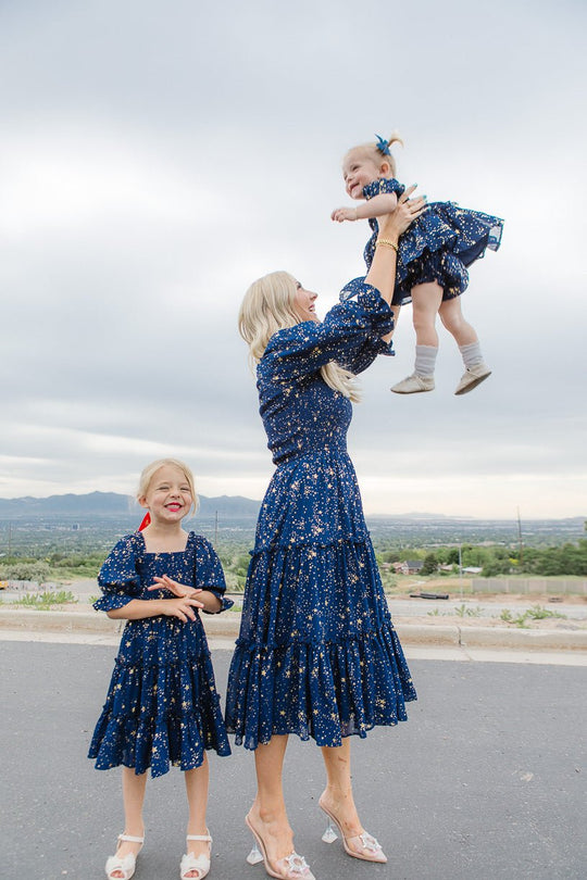 Baby Starry Nights Dress Set - FINAL SALE-Baby