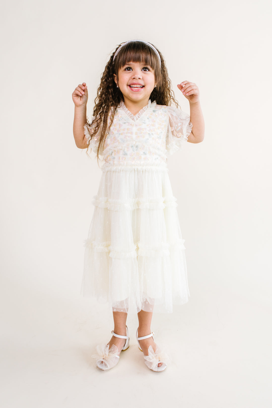 Mini Annalise Dress in Light Yellow - FINAL SALE