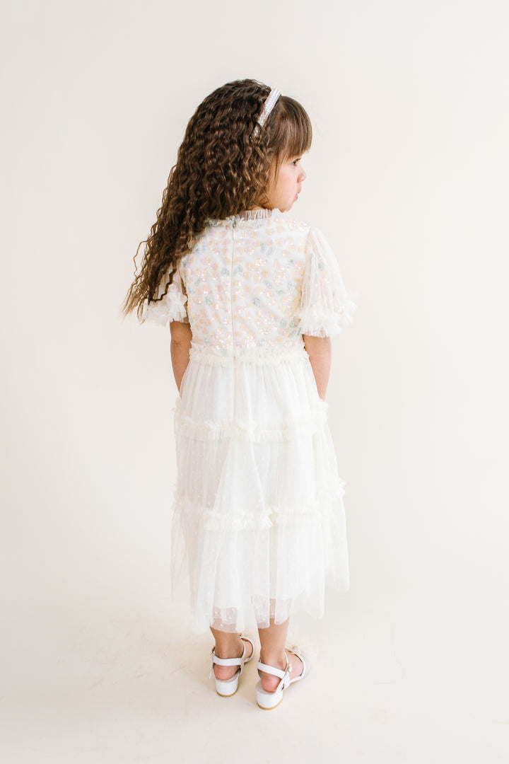 Mini Annalise Dress in Light Yellow - FINAL SALE