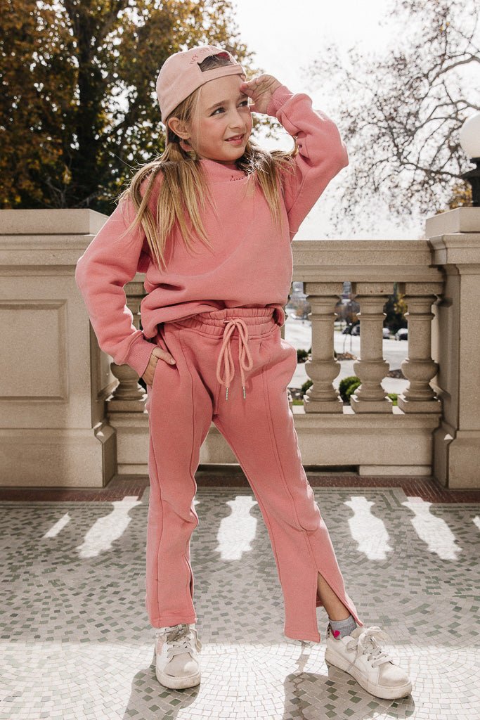 Mini Ivy City Sweatpants in Pink-Mini