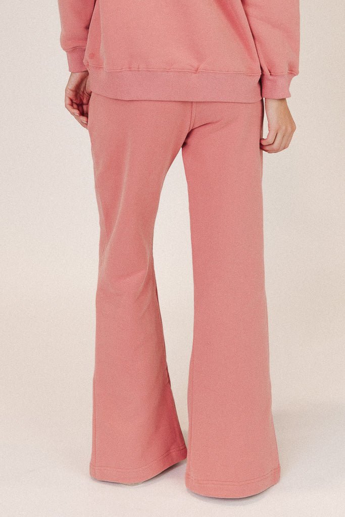 Ivy City Flare Sweatpants in Pink-Adult