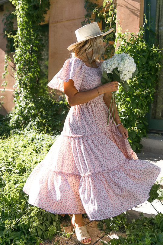 Sweet Posie Dress in Pink