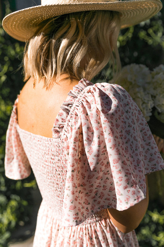 Sweet Posie Dress in Pink