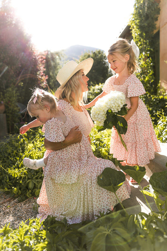 Sweet Posie Dress in Pink