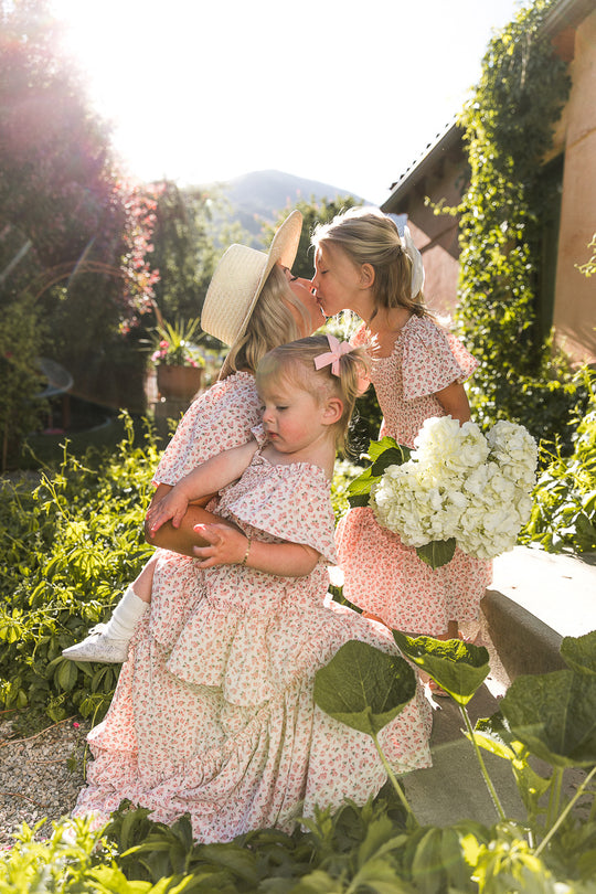 Sweet Posie Dress in Pink