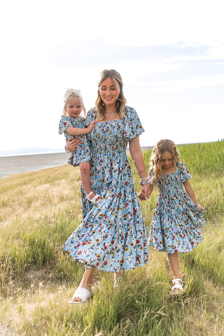 Sweet Caroline Dress in Blue - FINAL SALE