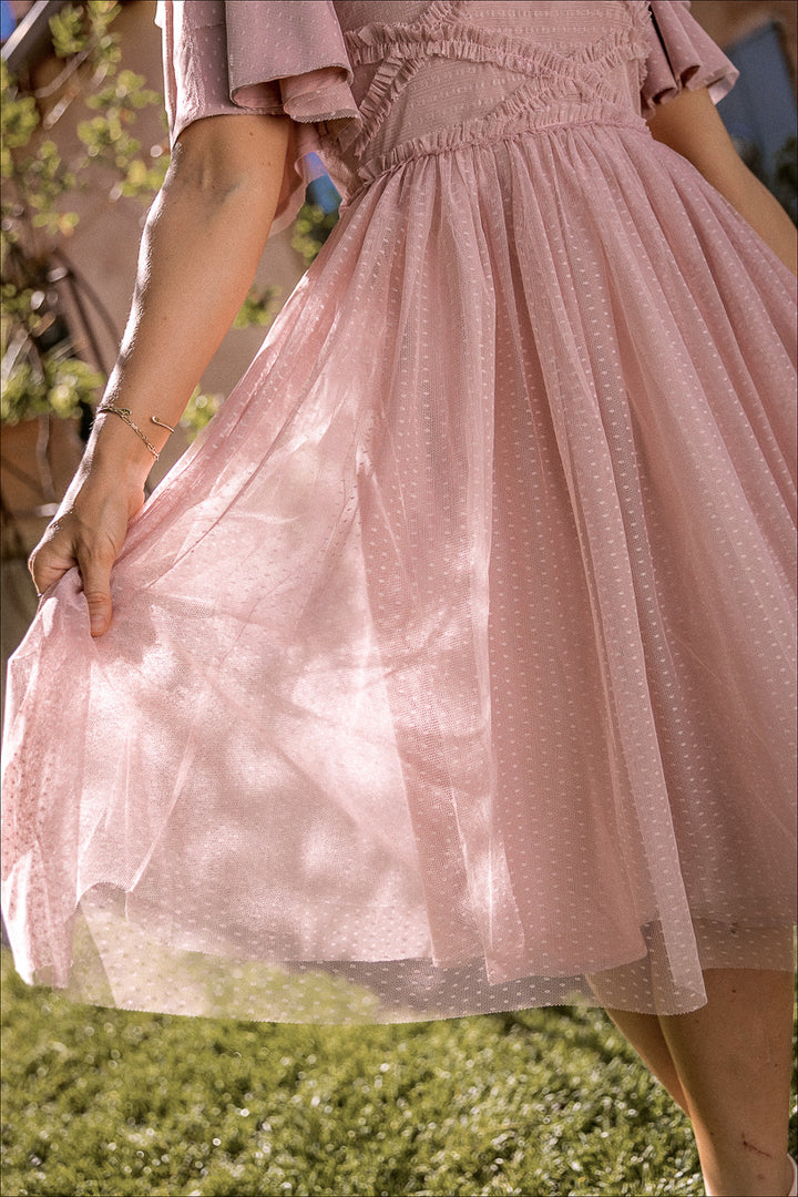 Tara Dress in Blush - FINAL SALE