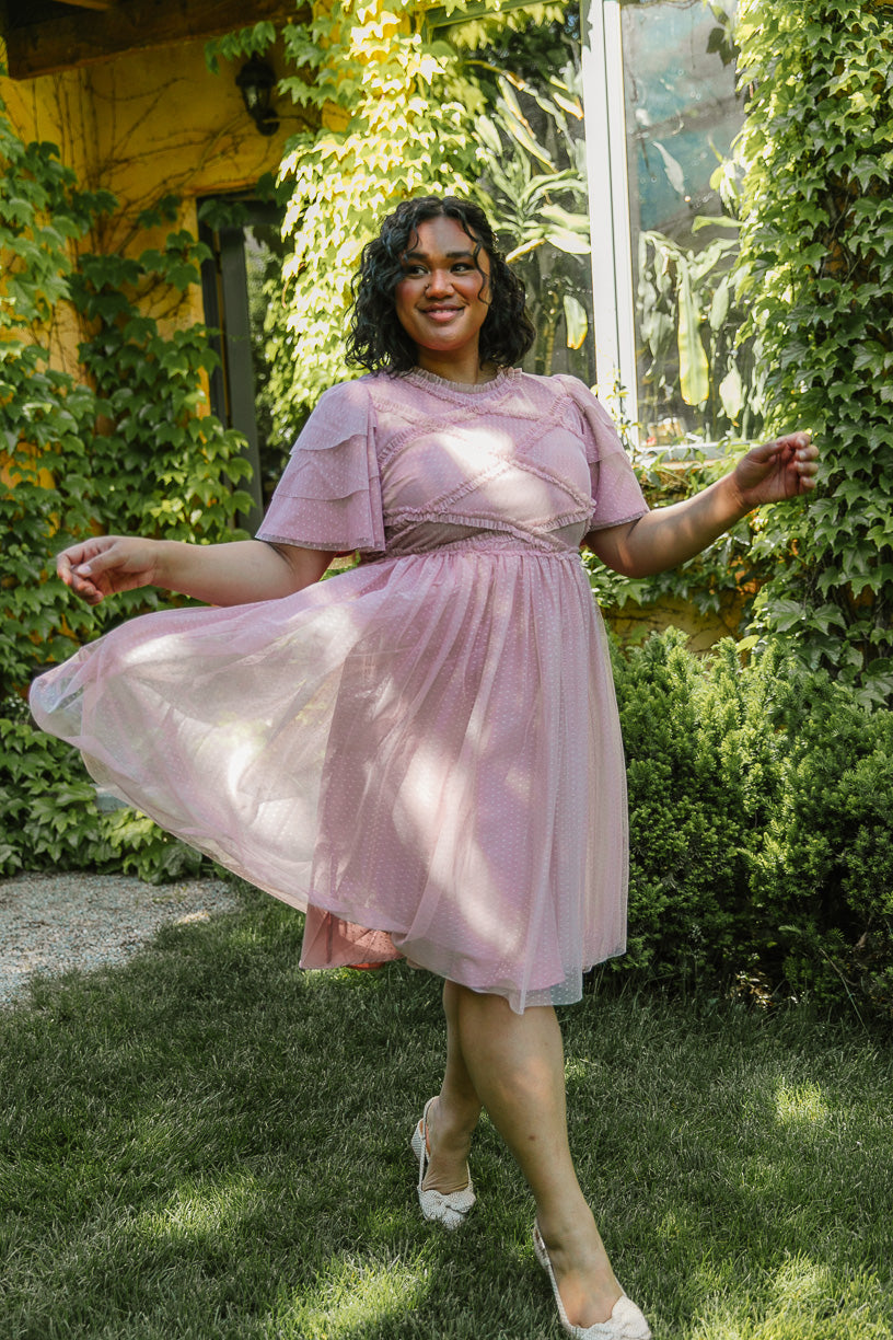 Tara Dress in Blush - FINAL SALE
