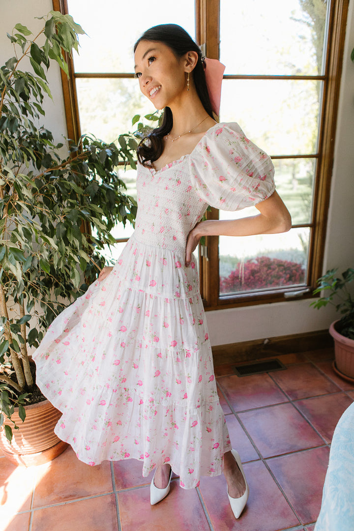 Tea Party Dress in Rose - FINAL SALE