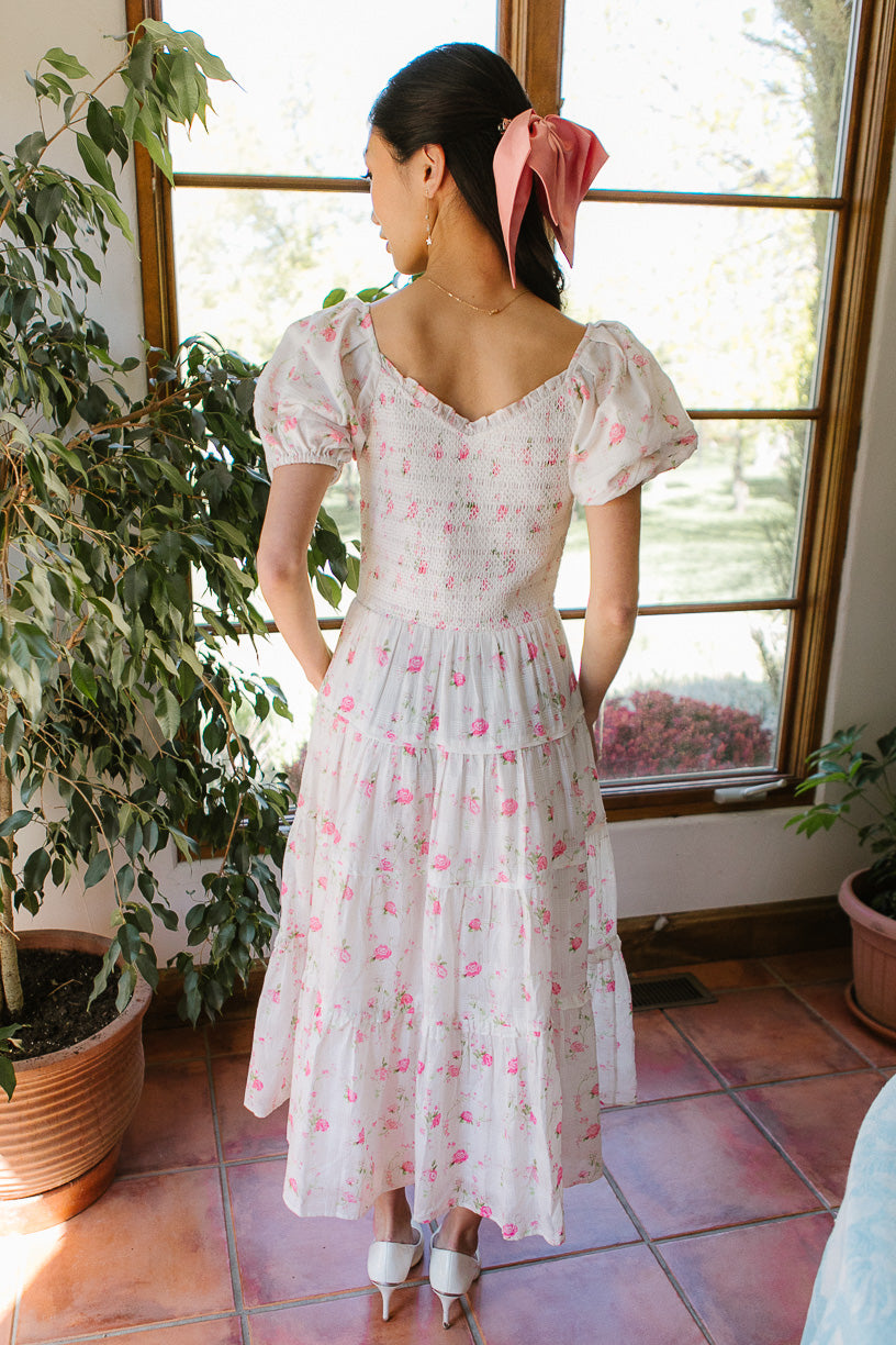 Tea Party Dress in Rose - FINAL SALE