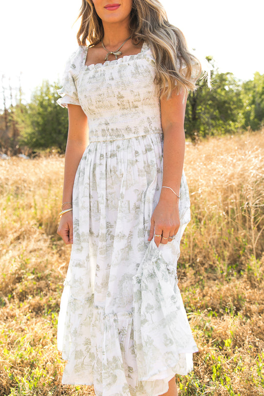 Valencia Dress in Sage