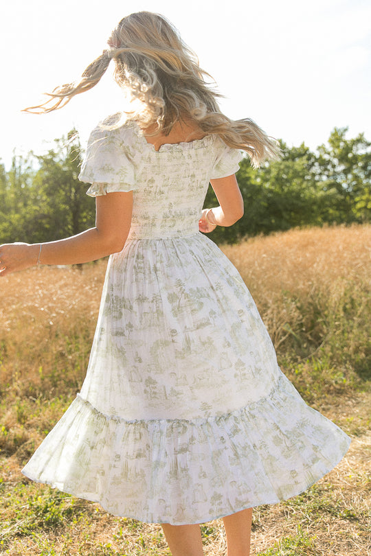 Valencia Dress in Sage