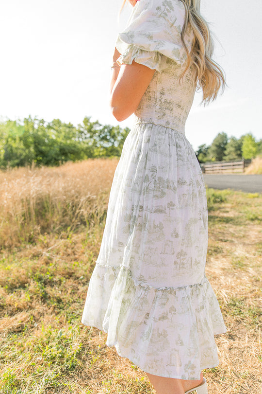 Valencia Dress in Sage