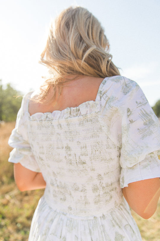 Valencia Dress in Sage