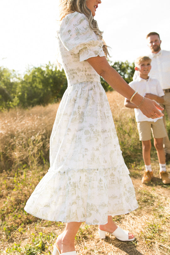 Valencia Dress in Sage