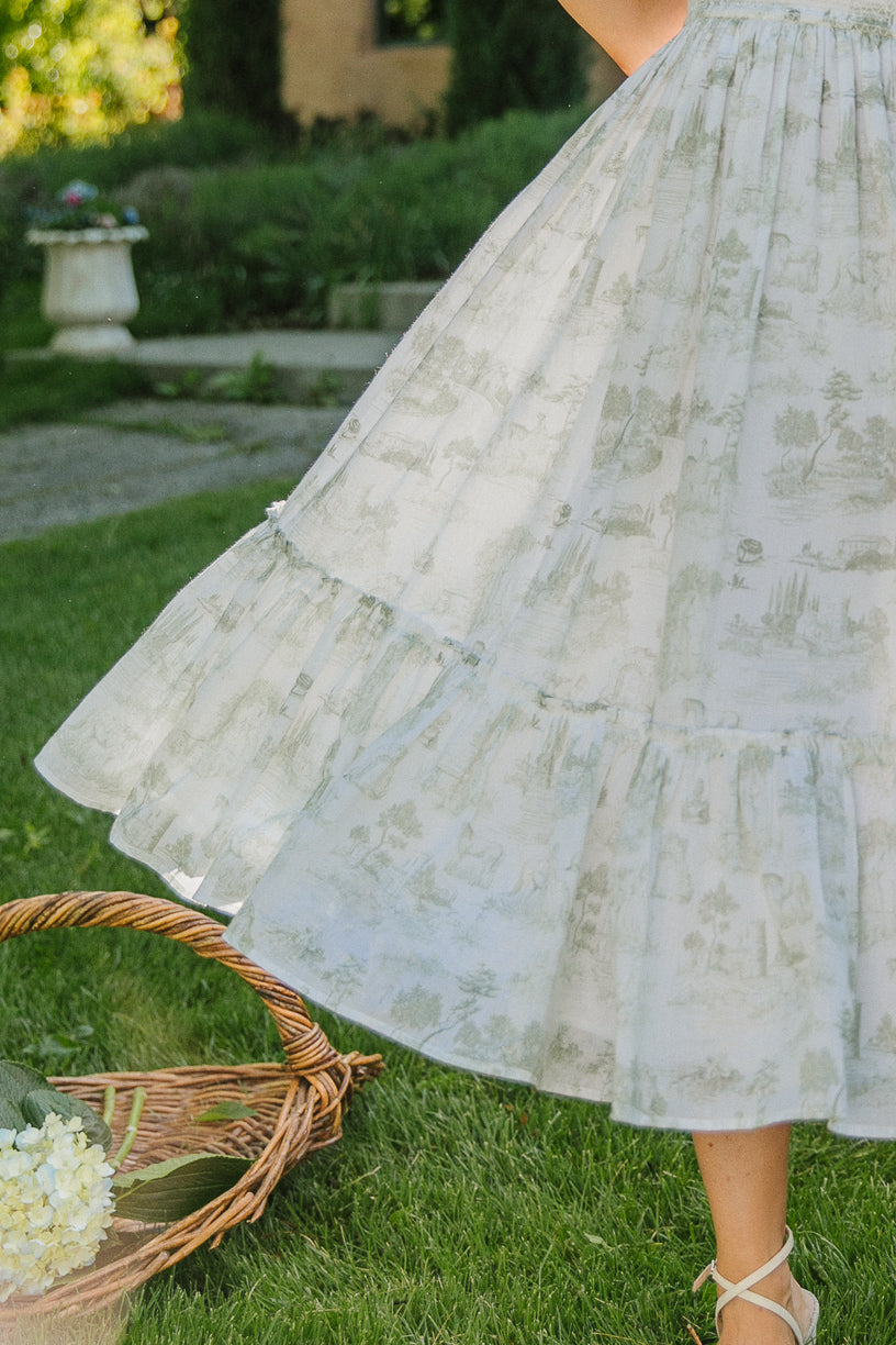 Valencia Dress in Sage