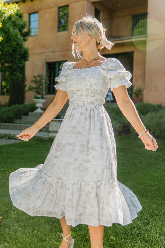 Valencia Dress in Sage
