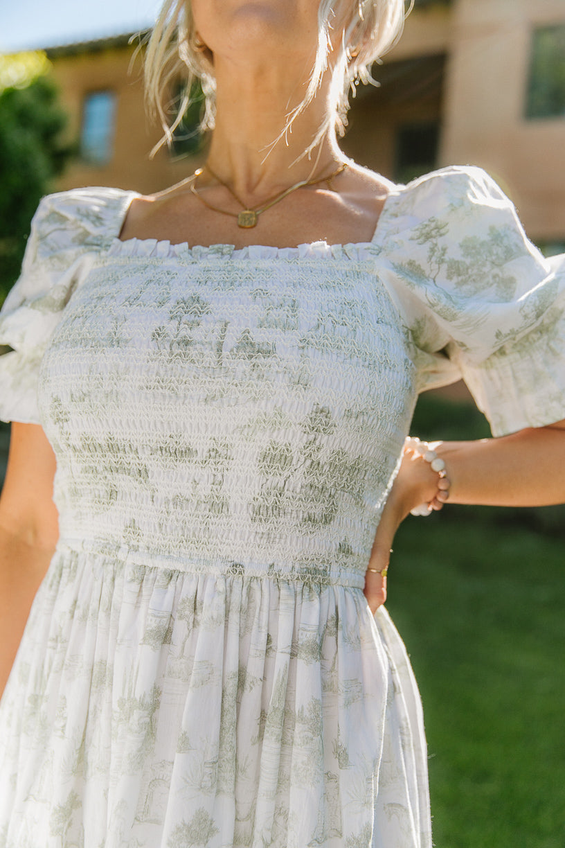Valencia Dress in Sage