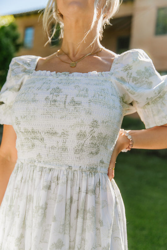 Valencia Dress in Sage